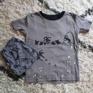 Gymboree pajamas with shorts